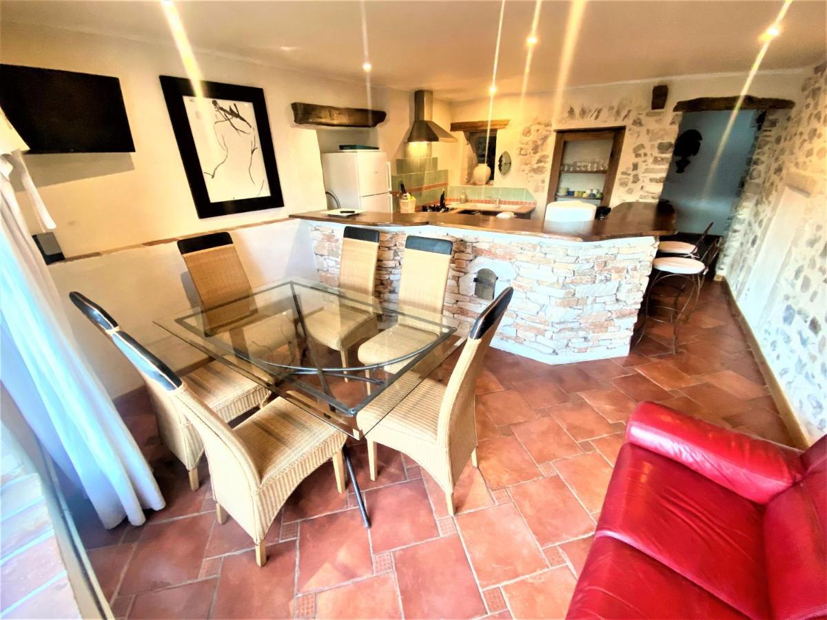 Gite De Groupe 9Ch Ou 3 Gites Independants De 3Ch - Patio Et Piscine Interieure Chauffee Toute L'Annee 瓦隆蓬达克 外观 照片