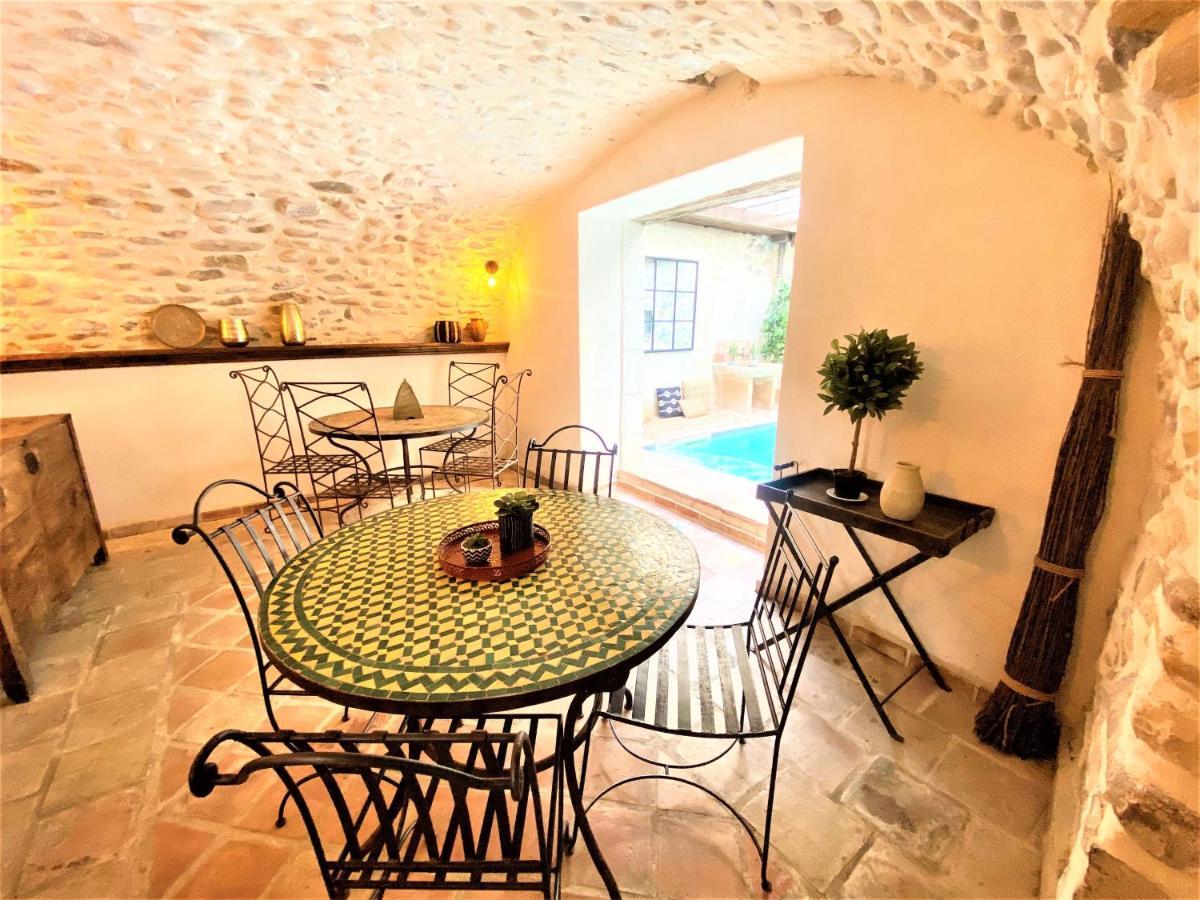Gite De Groupe 9Ch Ou 3 Gites Independants De 3Ch - Patio Et Piscine Interieure Chauffee Toute L'Annee 瓦隆蓬达克 外观 照片