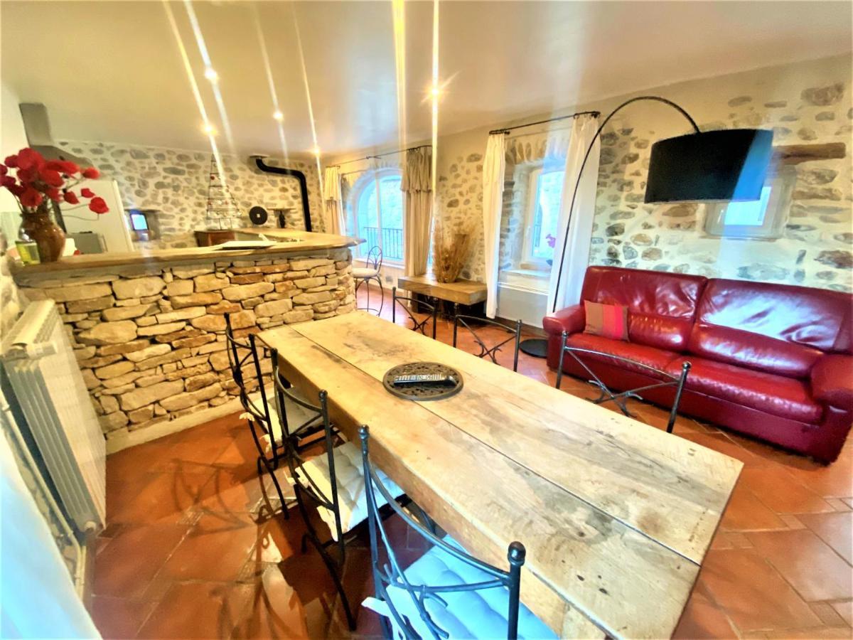 Gite De Groupe 9Ch Ou 3 Gites Independants De 3Ch - Patio Et Piscine Interieure Chauffee Toute L'Annee 瓦隆蓬达克 外观 照片